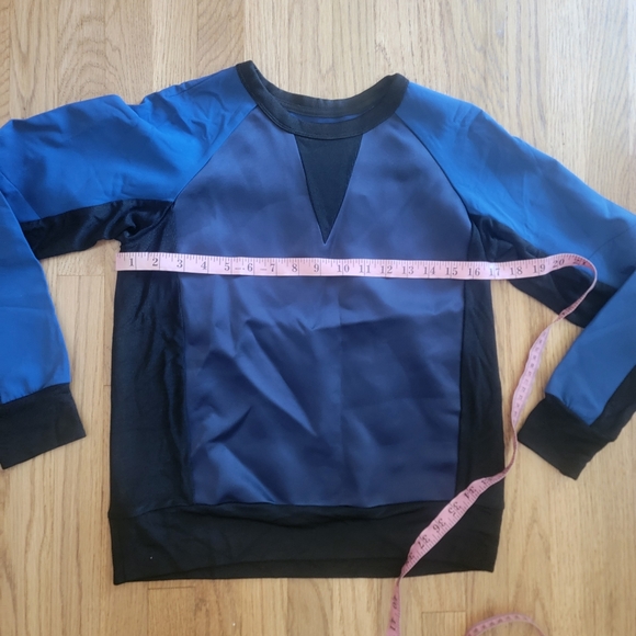 Rag & Bone Neoprene Colorblock Longsleeve Pullover - Picture 13 of 14